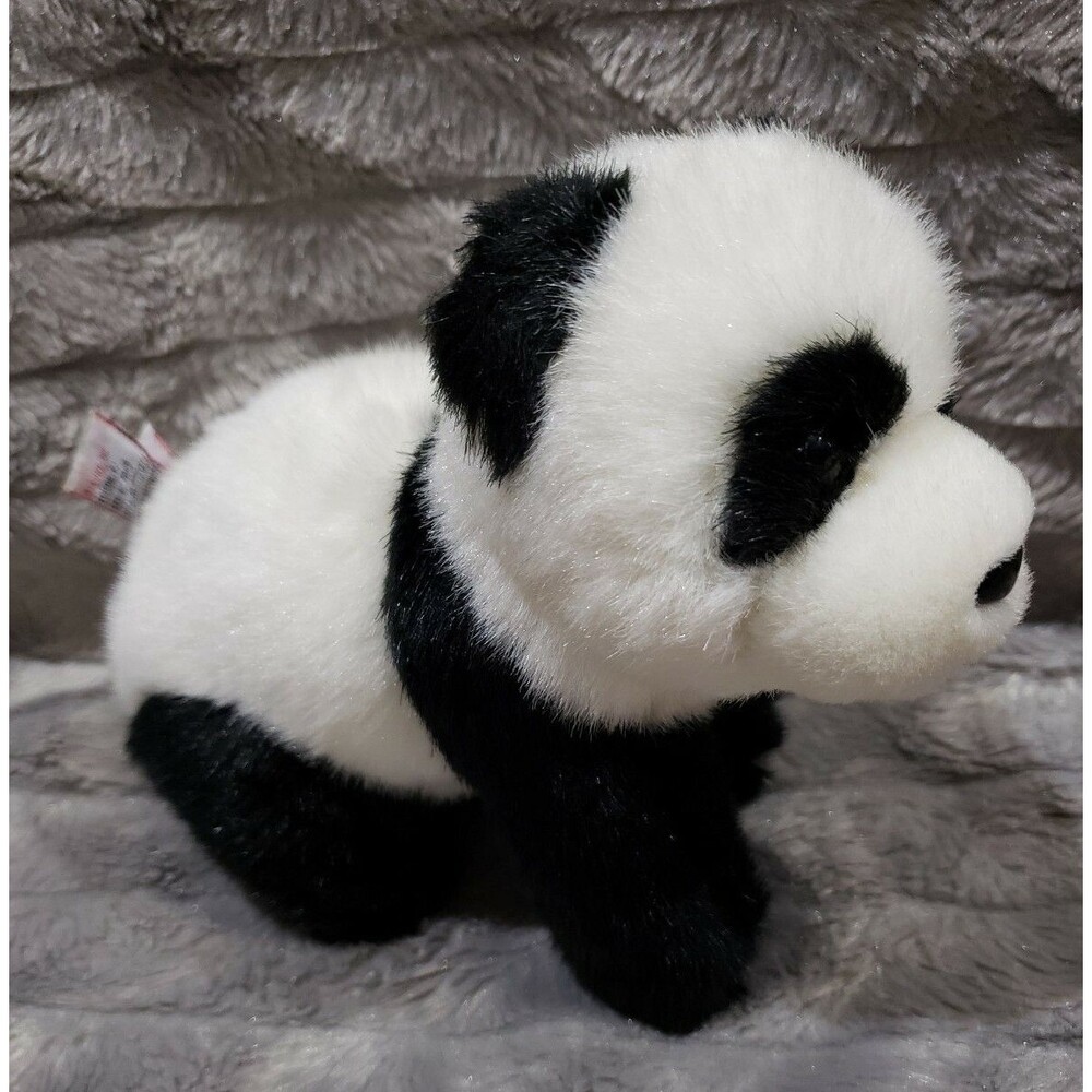 Gund Wild Life Fund Panda Bear Plush Stuffed Toy Animal 7"